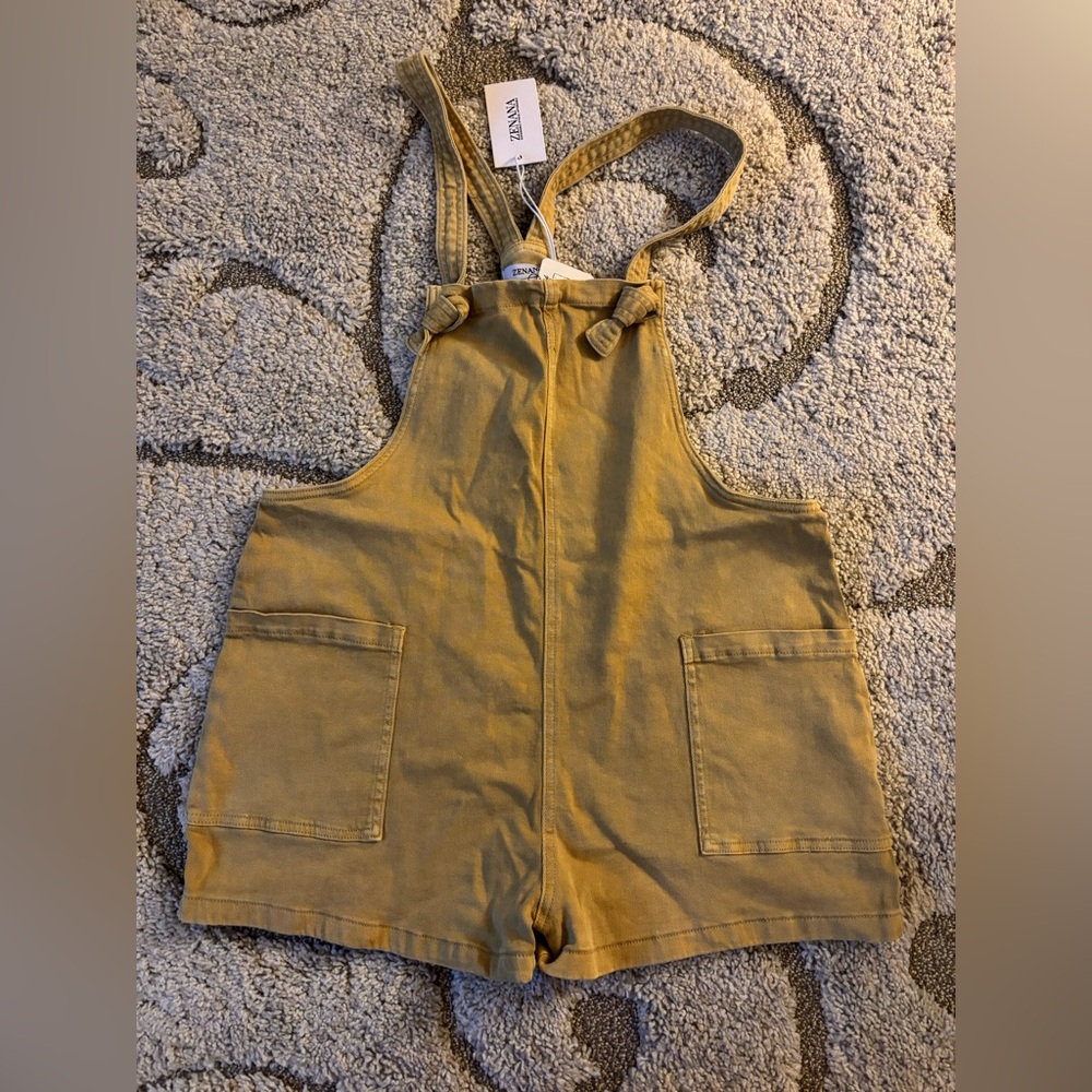 Zenana Overall Shorts